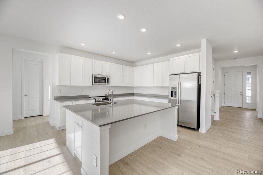 Furnished interior view inside a new home in , Littleton (Image 5).