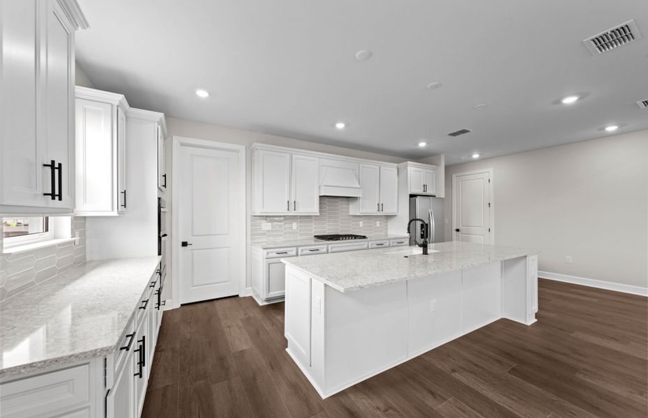 Furnished interior view inside a new home in Shores at Stillwater, Englewood (Image 11).