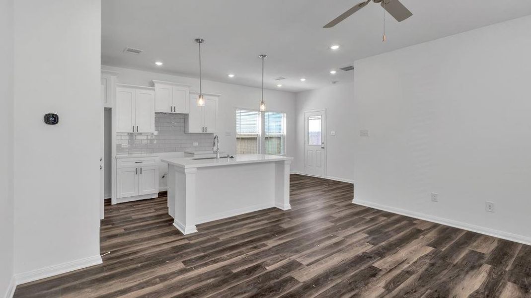 Furnished interior view inside a new home in , Houston (Image 4). Furnished interior view inside a new home in , Houston (Image 4).