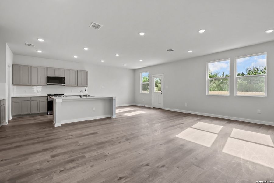Spacious, unfurnished interior of a new home in Applewhite Meadows, San Antonio (Image 22). Spacious, unfurnished interior of a new home in Applewhite Meadows, San Antonio (Image 22).