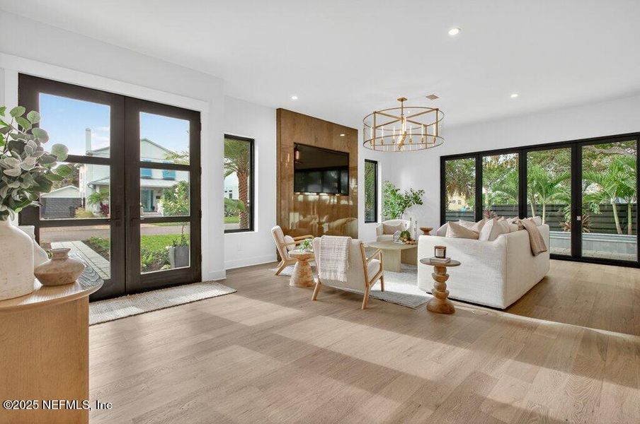 Furnished interior view inside a new home in , Neptune Beach (Image 96).
