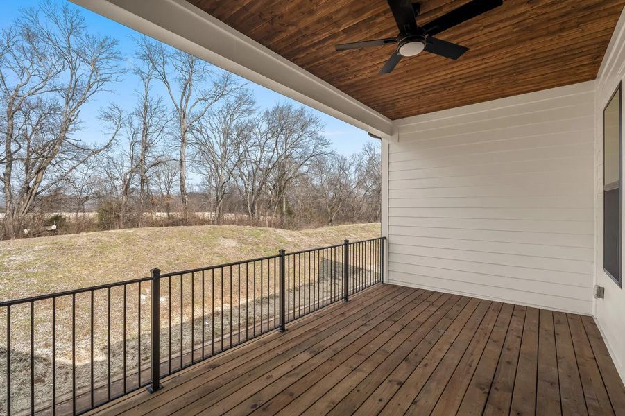 The Neilson A 2nd Story Covered Porch