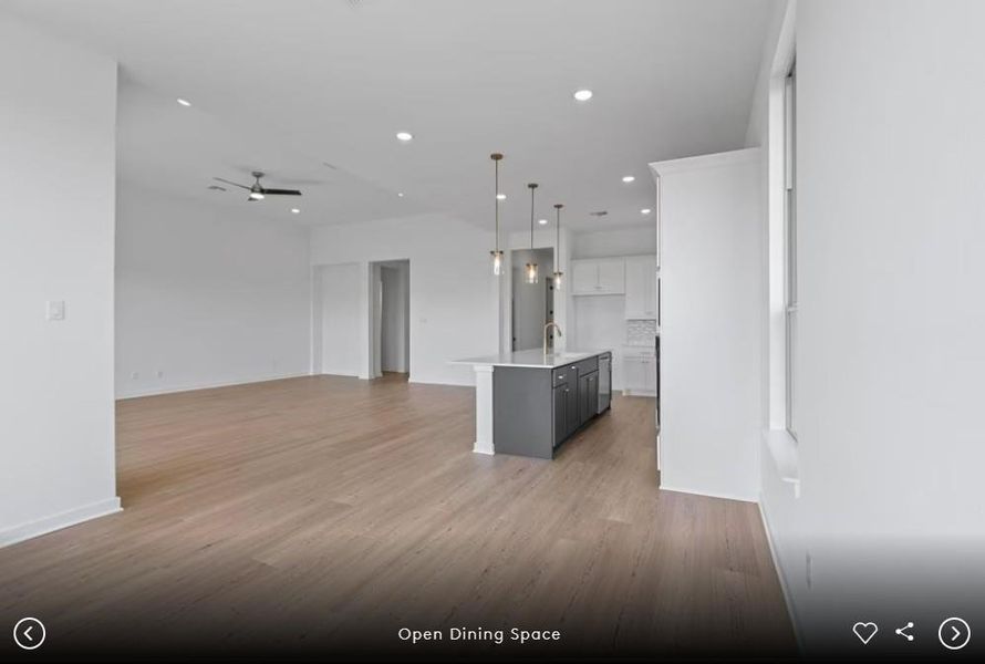 Interior photos- Photo of Pulte model home with same floor plan, not of actual home listed.