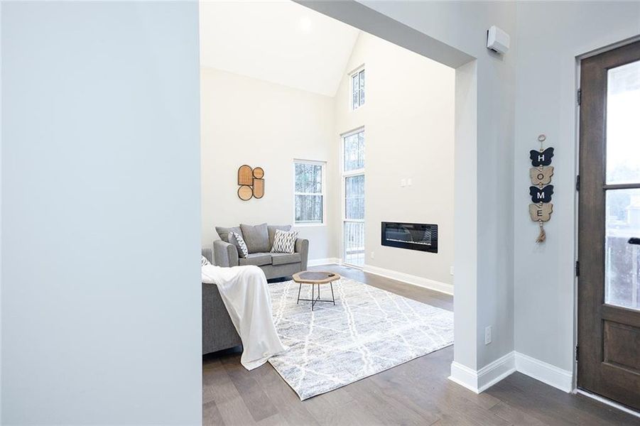 Furnished interior view inside a new home in , Douglasville (Image 8).