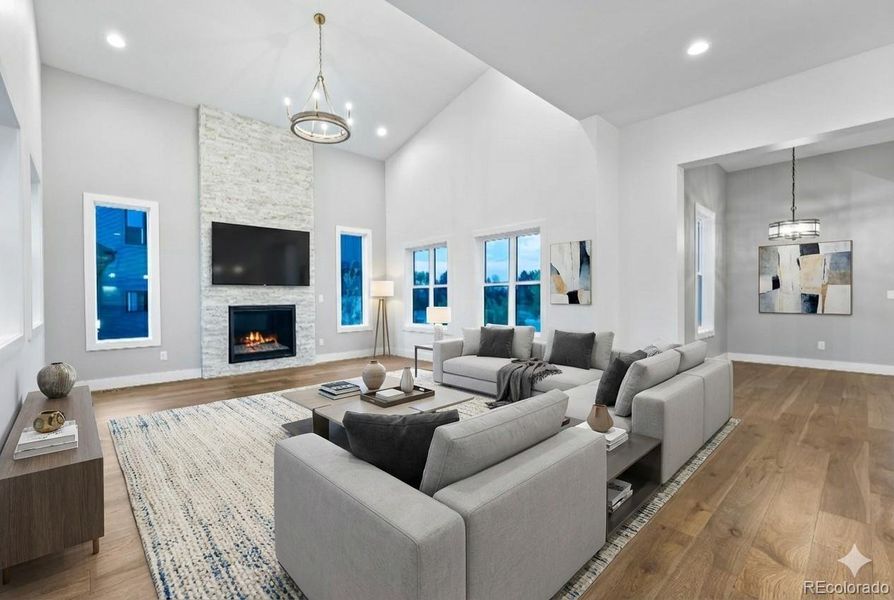 Furnished interior view inside a new home in , Lakewood (Image 13).