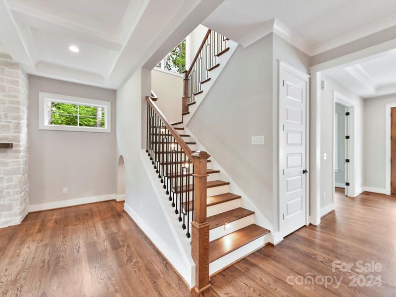 Stairwell with Lighting