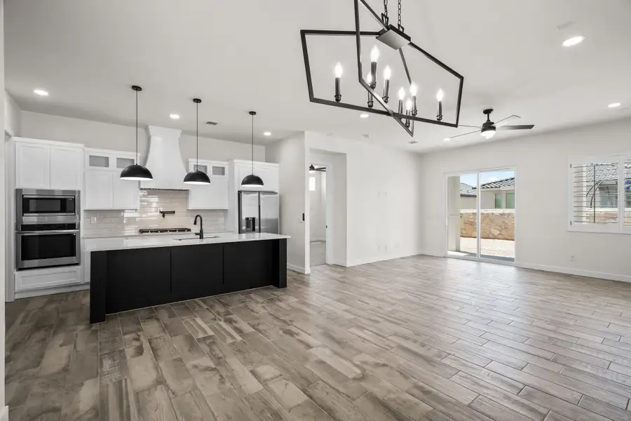 Furnished interior view inside a new home in Summer Sky North, El Paso (Image 3).