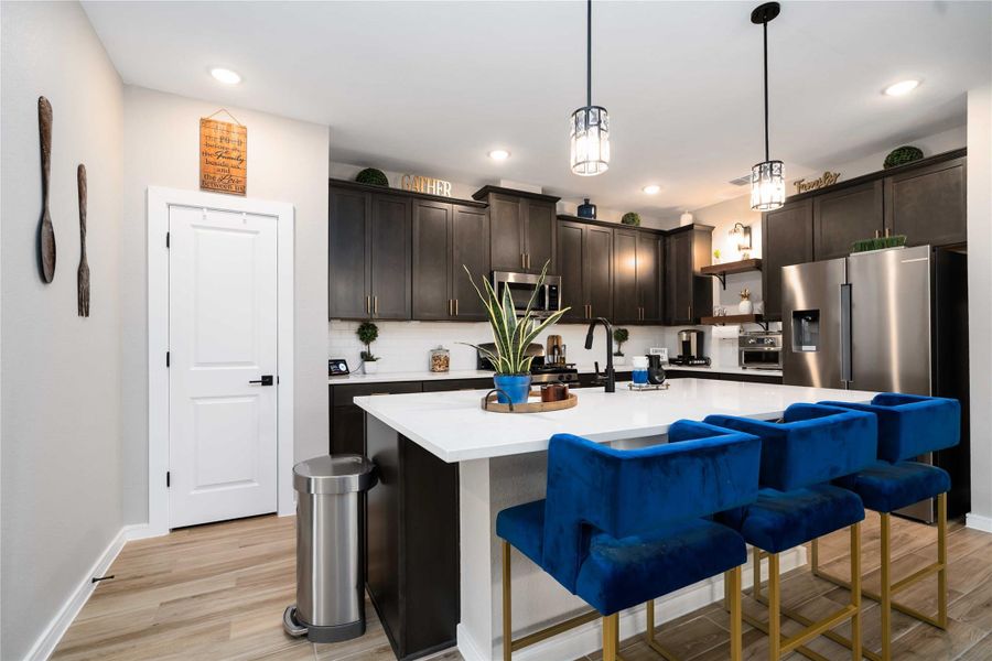 Furnished interior view inside a new home in Ascend at Legends Bay, Baytown (Image 28). Furnished interior view inside a new home in Ascend at Legends Bay, Baytown (Image 28).