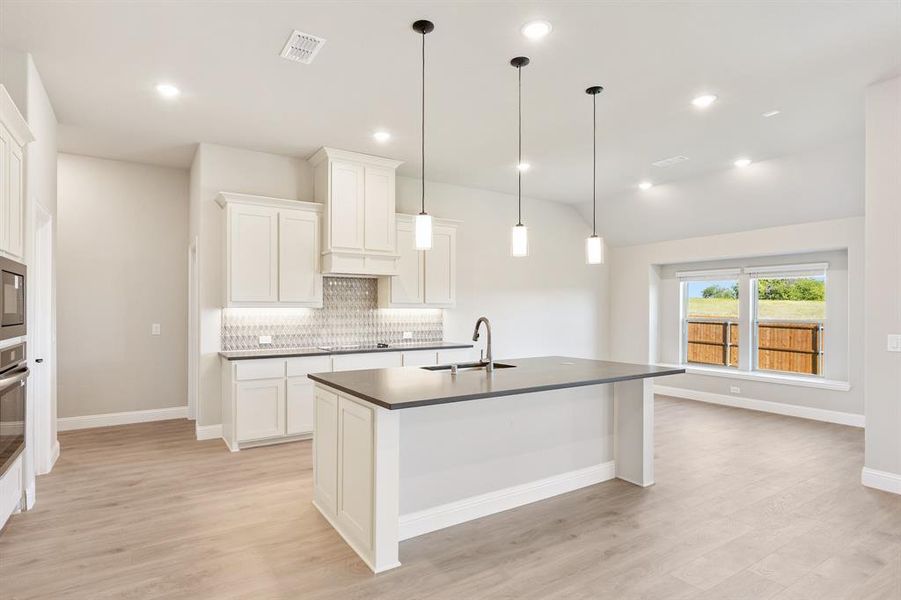 Furnished interior view inside a new home in The Grove, Midlothian (Image 6).