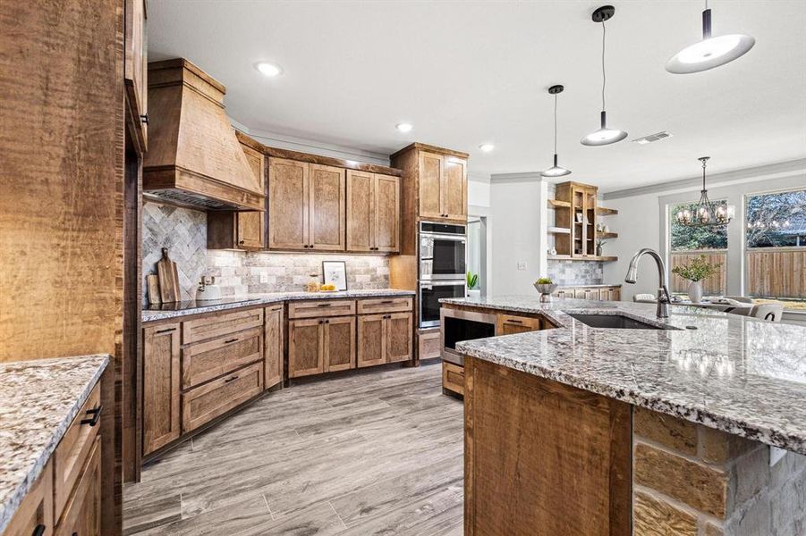 Furnished interior view inside a new home in , Howe (Image 10).