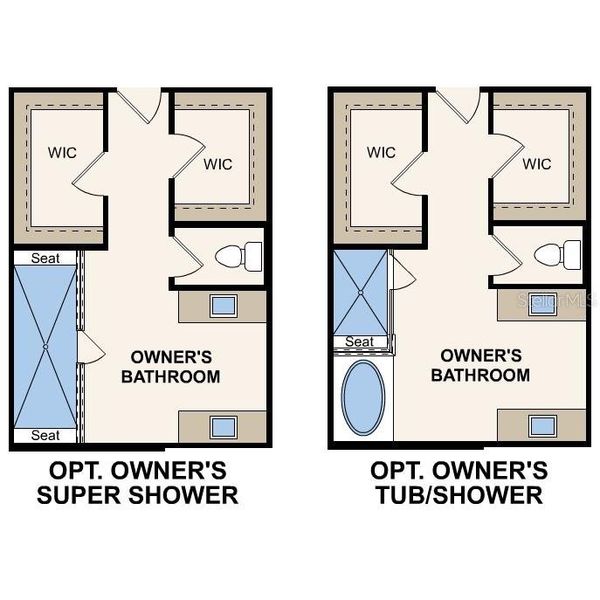 2D floor plan layout of this home in Reserve East, Flagler Beach, FL (Image 6).