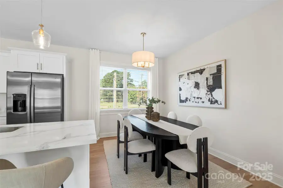 Furnished interior view inside a new home in , Charlotte (Image 20).