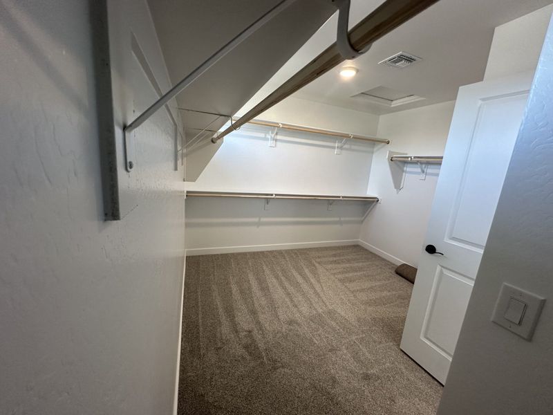 Lot 339 | Primary Walk-in Closet | Mazatal | Sunrise - Peak Series | Surprise, AZ | Landsea Homes