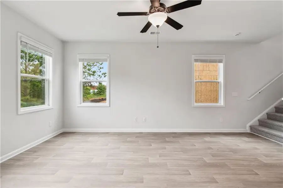 Spacious, unfurnished interior of a new home in , Cleveland (Image 12).