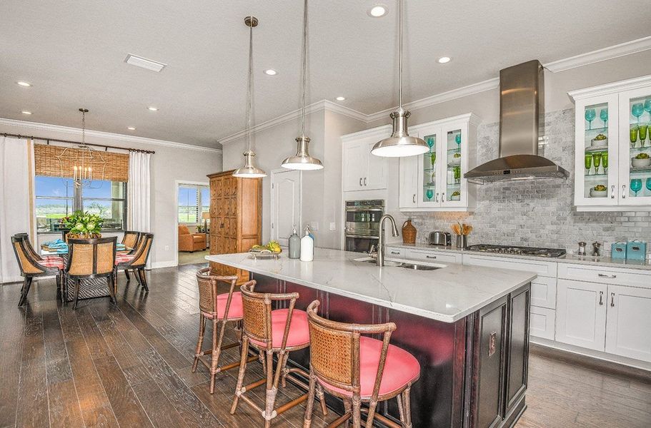 Representative furnished interior of a home built from the Captiva by Neal Communities in Canoe Creek, Parrish (Image 8).