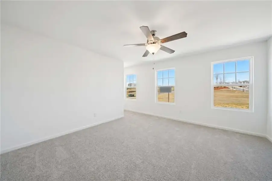 Spacious, unfurnished interior of a new home in Langston Reserve, Cartersville (Image 17).