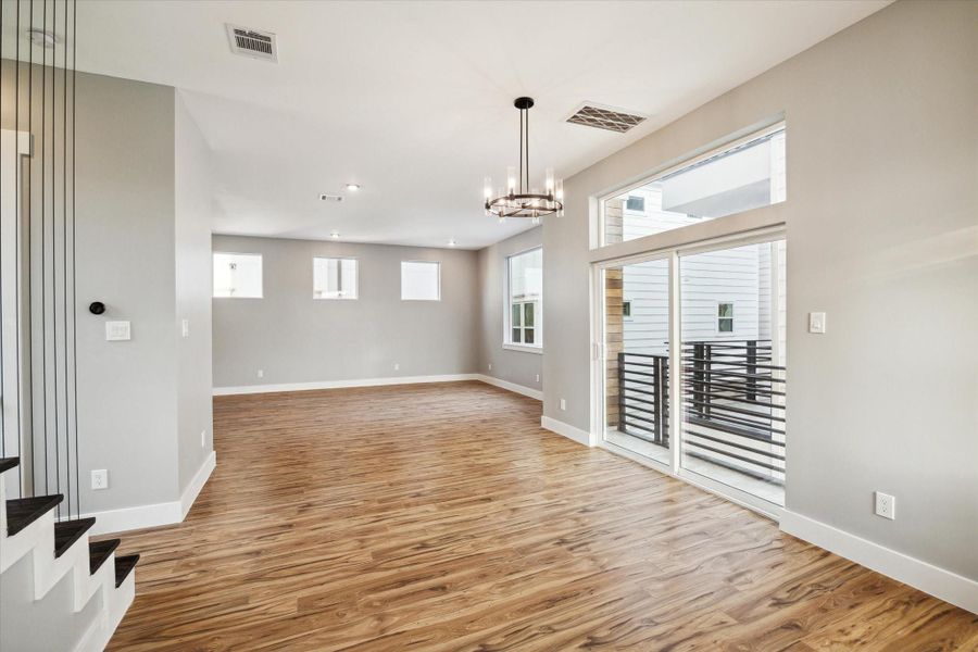 Spacious, unfurnished interior of a new home in , Houston (Image 19). Spacious, unfurnished interior of a new home in , Houston (Image 19).