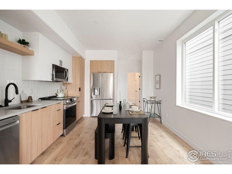 Furnished interior view inside a new home in , Erie (Image 7). Furnished interior view inside a new home in , Erie (Image 7).