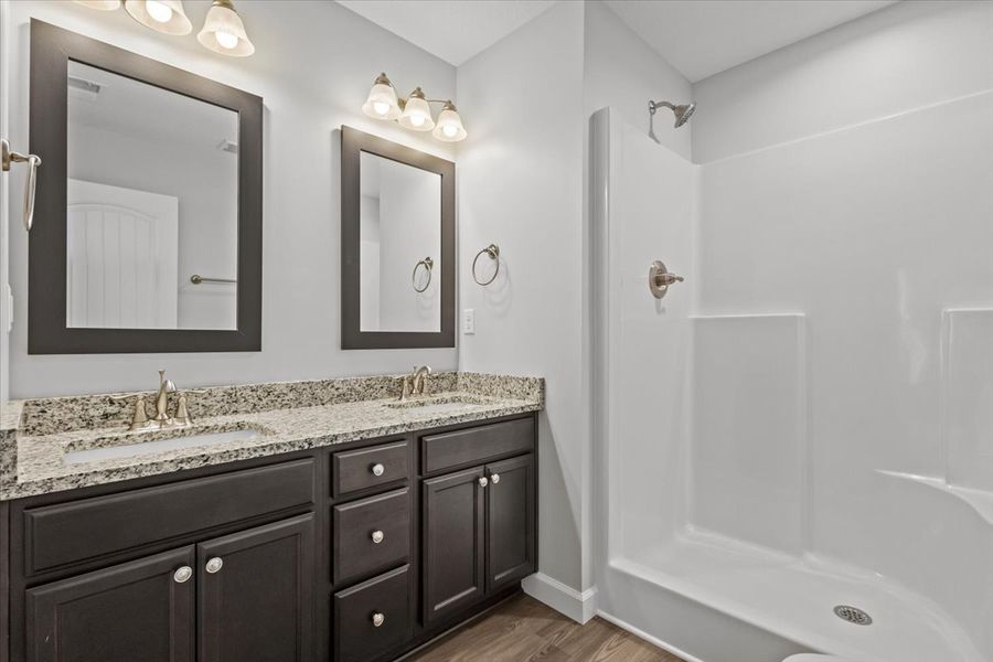 Representative furnished interior of a home built from the Ellison by Enchanted Homes in Mills Gin, Campobello (Image 6).
