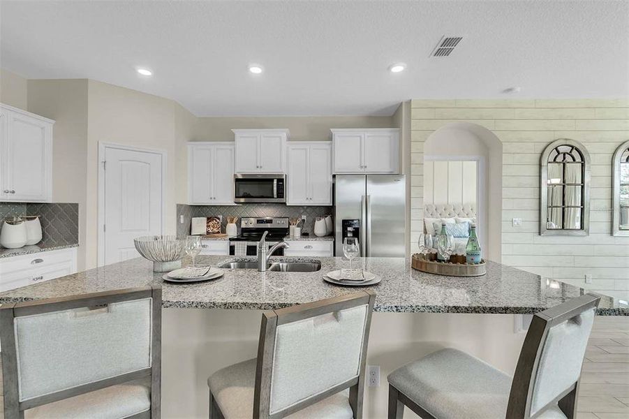 Furnished interior view inside a new home in Harmony West, St. Cloud (Image 49). Furnished interior view inside a new home in Harmony West, St. Cloud (Image 49).