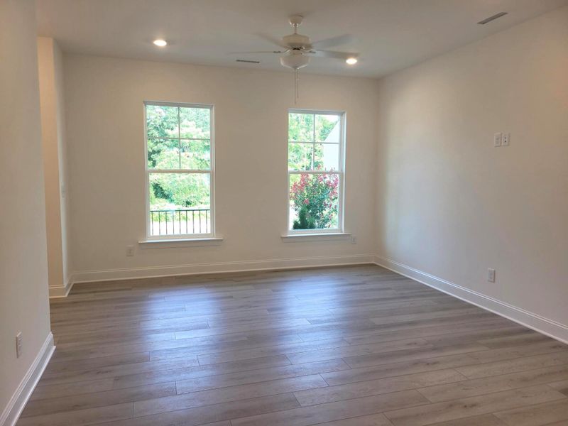 Spacious, unfurnished interior of a new home in Enclave at Traditions Townhomes, Wake Forest (Image 11).