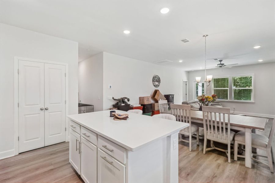 Furnished interior view inside a new home in , Huger (Image 6).