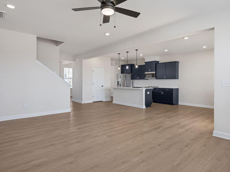 Spacious, unfurnished interior of a new home in Tobacco Road, Angier (Image 17).
