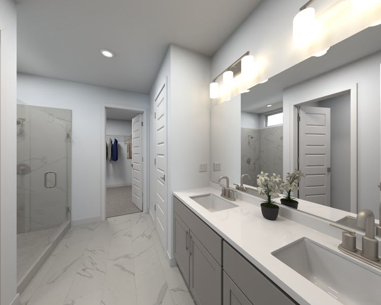 Furnished interior view inside a new home in Magnolia Bay - Reserve Series, Nokomis (Image 8). Furnished interior view inside a new home in Magnolia Bay - Reserve Series, Nokomis (Image 8).