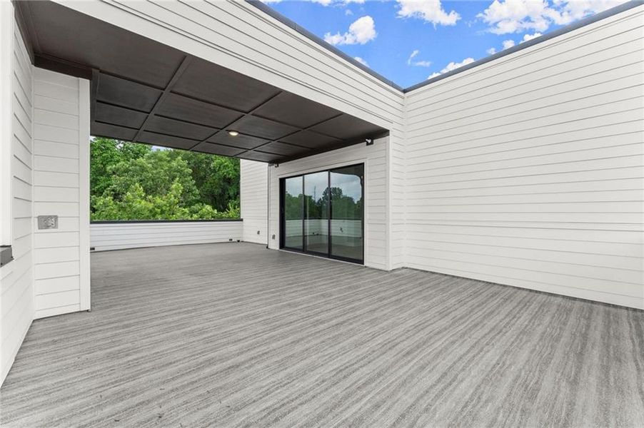 Front exterior of a new home in West Town, Atlanta, GA, highlighting curb appeal (Image 24).