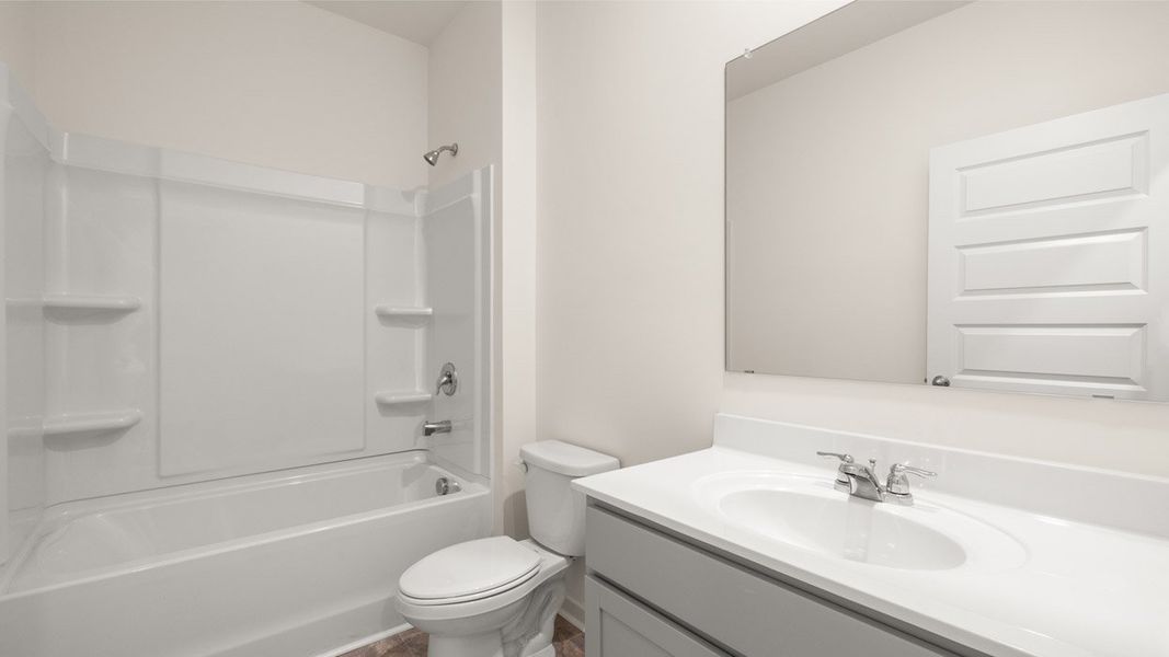 Furnished interior view inside a new home in The Abbey at Trolley Run Station, Aiken (Image 3).