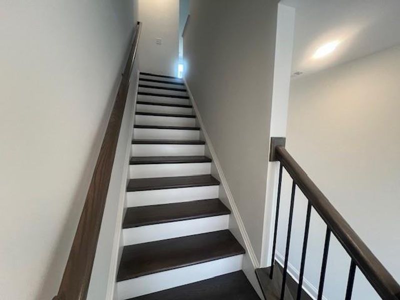 Spacious, unfurnished interior of a new home in Palisades Townhomes, Cumming (Image 37). Spacious, unfurnished interior of a new home in Palisades Townhomes, Cumming (Image 37).