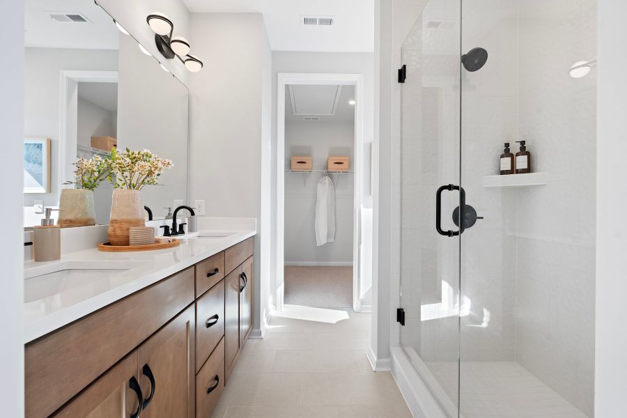 Representative furnished interior of a home built from the Braden by Tri Pointe Homes in Southmont, Charlotte (Image 30). Representative furnished interior of a home built from the Braden by Tri Pointe Homes in Southmont, Charlotte (Image 30).