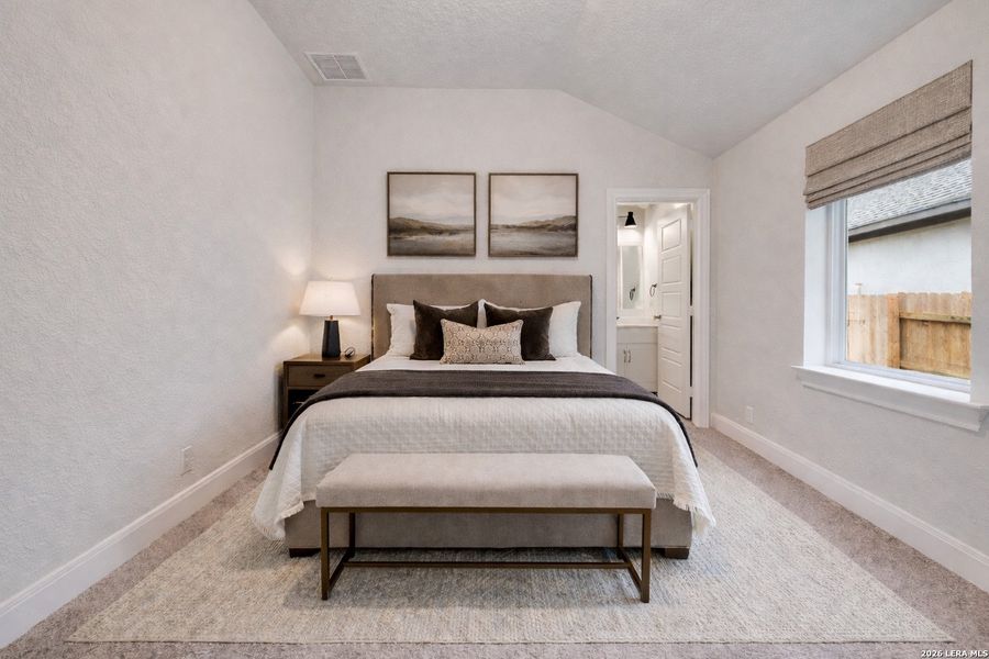 Furnished interior view inside a new home in Meyer Ranch – Legacy Series, New Braunfels (Image 9).