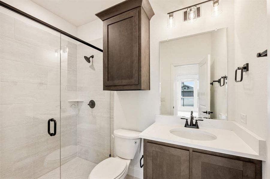 Furnished interior view inside a new home in West Crossing, Anna (Image 8).