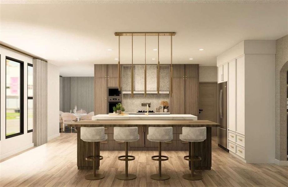 Furnished interior view inside a new home in , McDonough (Image 3).