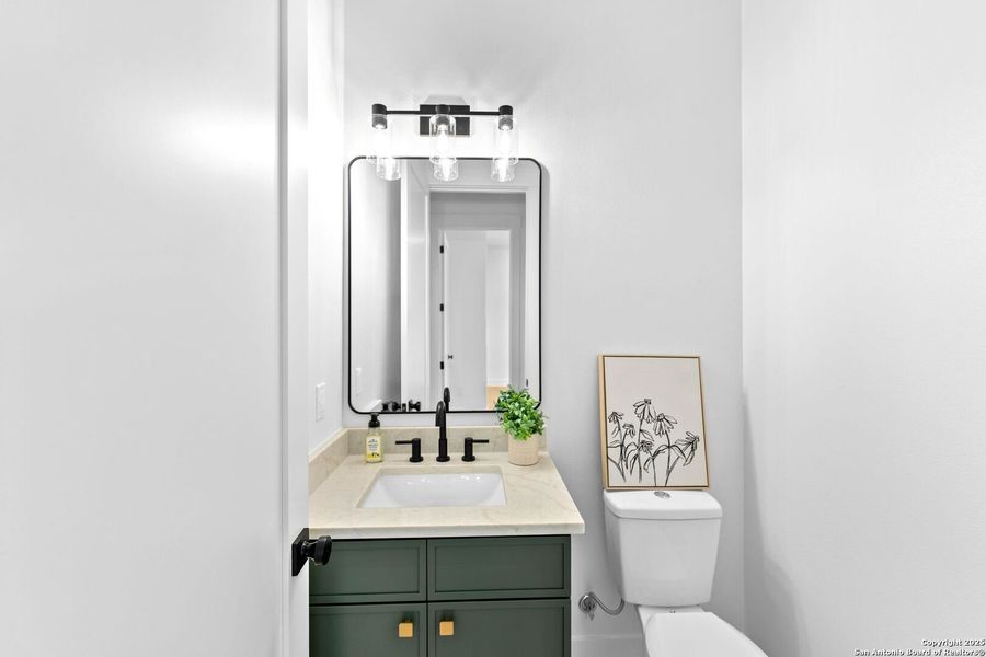 Furnished interior view inside a new home in , Boerne (Image 12).