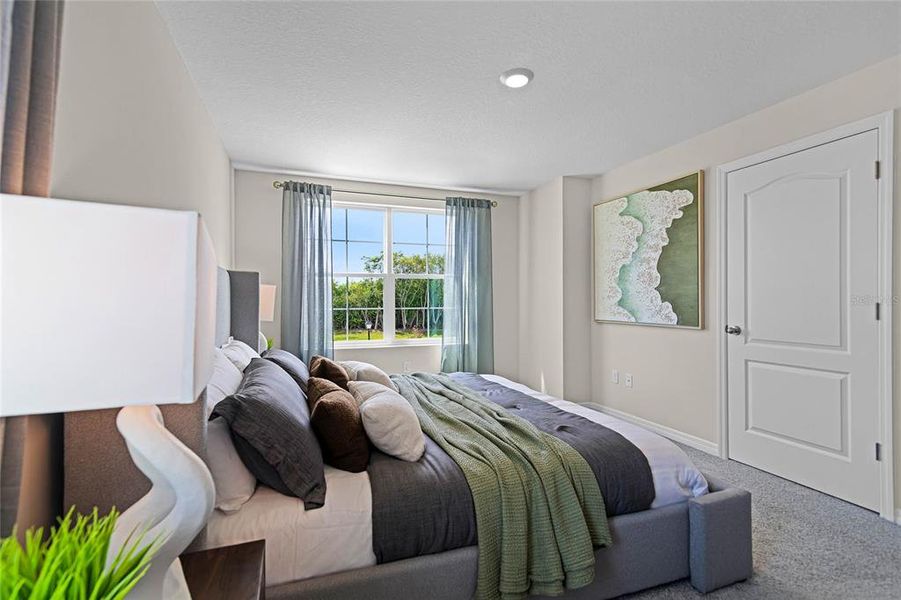 Furnished interior view inside a new home in , Daytona Beach (Image 27).