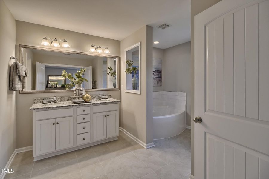 Owners Suite Bathroom | Stock Photo