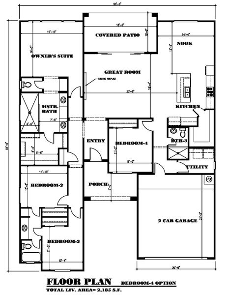 Cypress 4 Bedroom Option Cypress 4 Bedroom Option