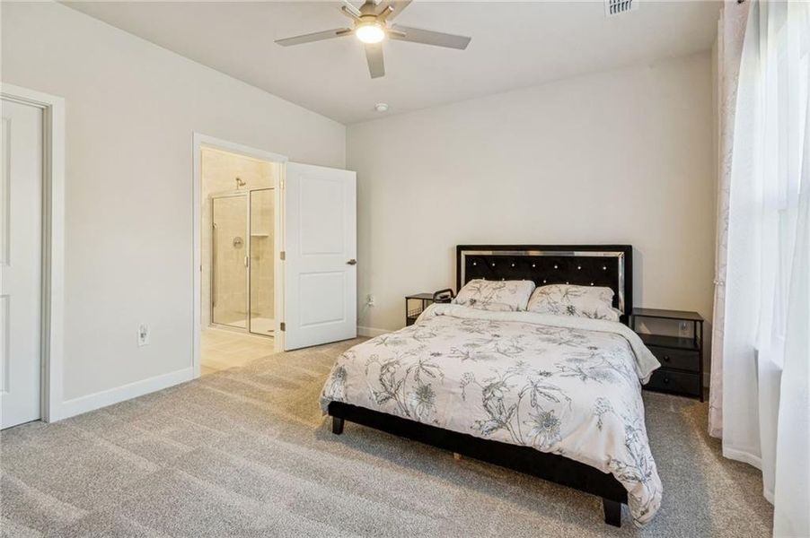 Furnished interior view inside a new home in , Hoschton (Image 28).