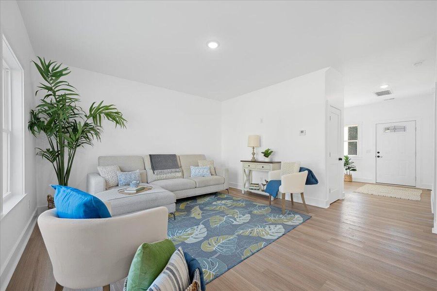 Furnished interior view inside a new home in , Moncks Corner (Image 14).
