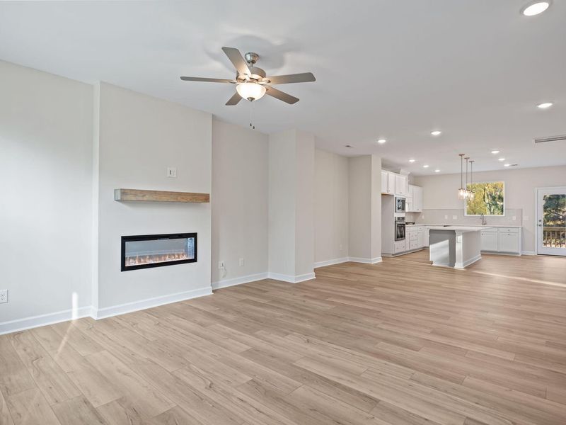 Spacious, unfurnished interior of a new home in Camden Park, Knightdale (Image 28).