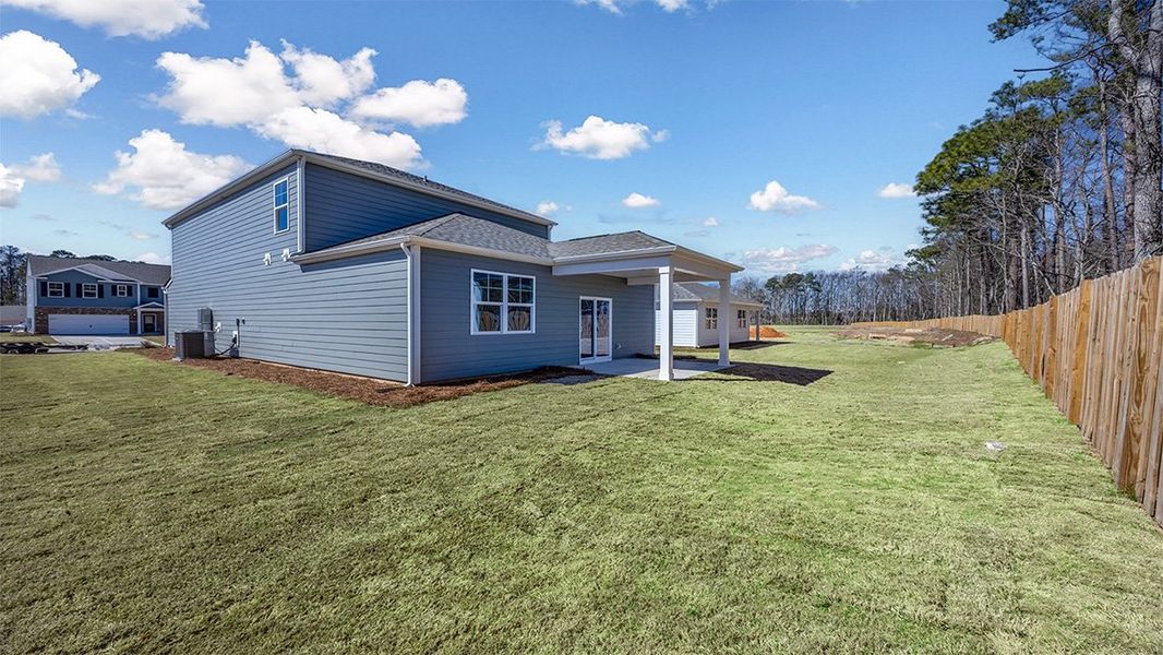 Front exterior of a new home in Sease's Pond, Gilbert, SC, highlighting curb appeal (Image 22).