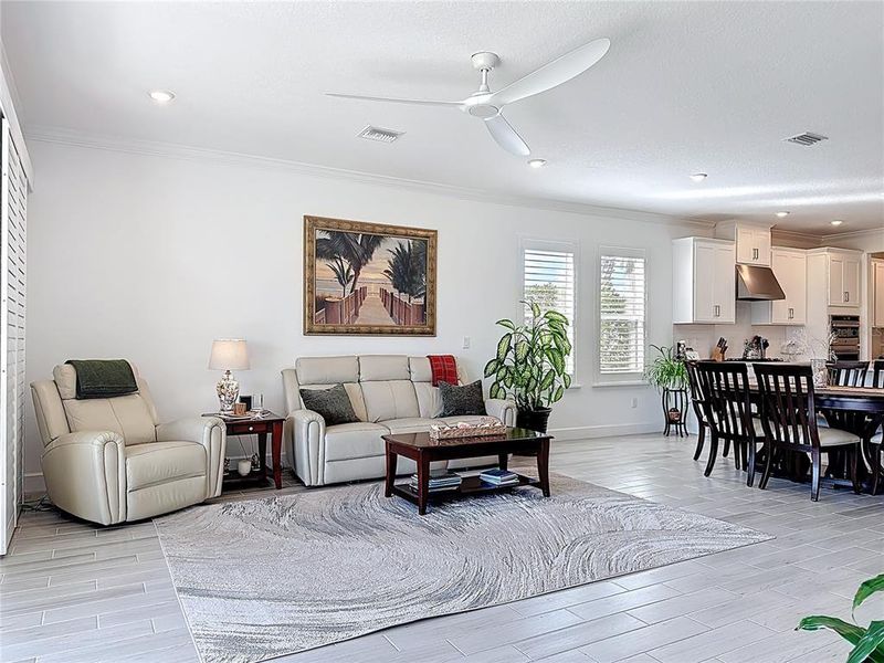 Furnished interior view inside a new home in , Nokomis (Image 38).