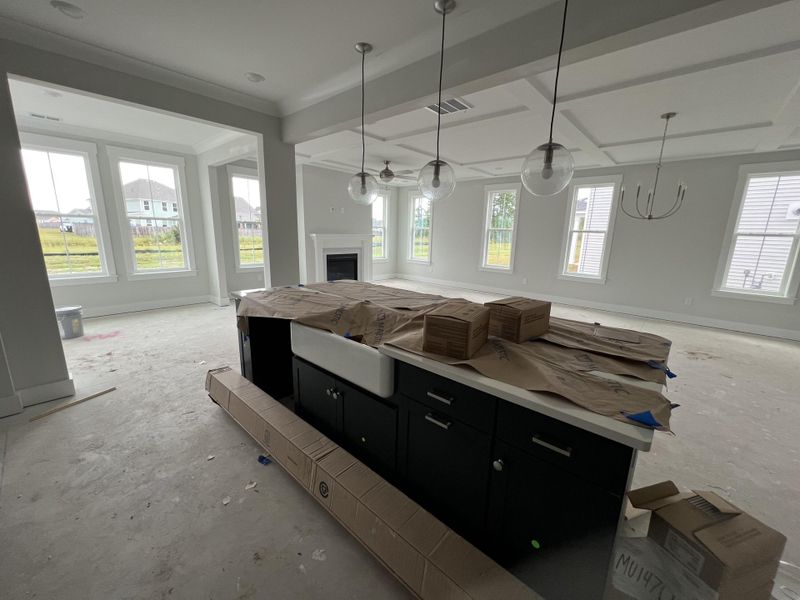 In-progress construction of a new home in Lochton, Summerville, SC (Image 29). In-progress construction of a new home in Lochton, Summerville, SC (Image 29).