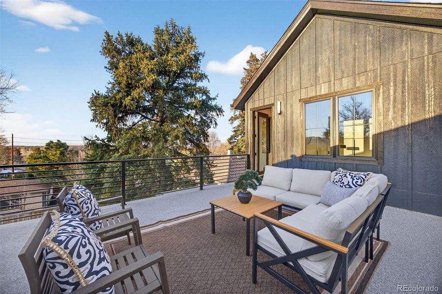 Exterior details and patio area of a home in , Denver (Image 23).