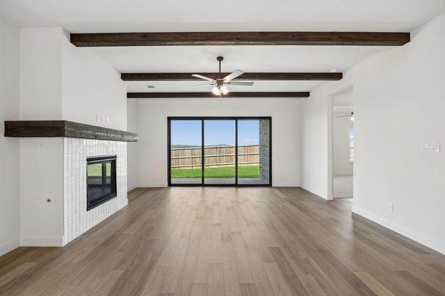 Spacious, unfurnished interior of a new home in Country Lakes, Denton (Image 15). Spacious, unfurnished interior of a new home in Country Lakes, Denton (Image 15).