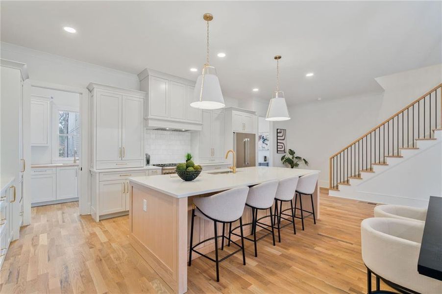 Furnished interior view inside a new home in Pendergrast Farm, Atlanta (Image 35).
