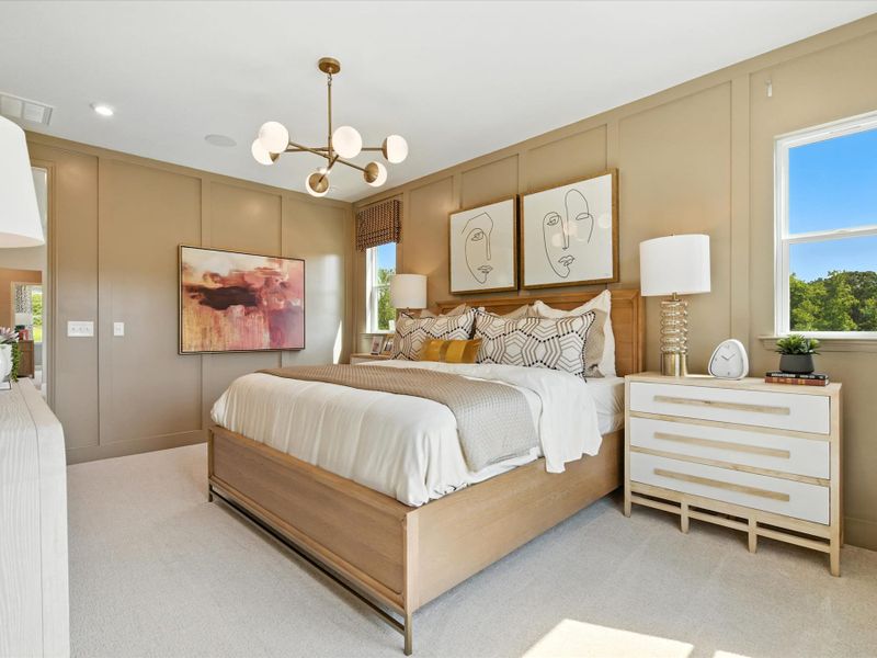 Representative furnished interior of a home built from the Douglas by Tri Pointe Homes in Ellis Townes, Charlotte (Image 31). Representative furnished interior of a home built from the Douglas by Tri Pointe Homes in Ellis Townes, Charlotte (Image 31).