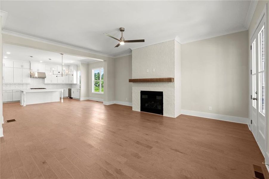 Furnished interior view inside a new home in West Town, Atlanta (Image 13).